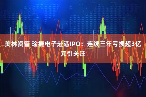 美林资管 琻捷电子赴港IPO：连续三年亏损超3亿元引关注