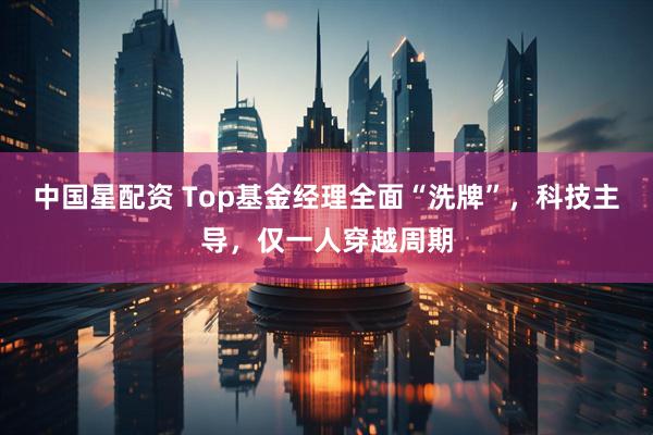 中国星配资 Top基金经理全面“洗牌”，科技主导，仅一人穿越周期
